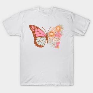 Floral Butterfly T-Shirt